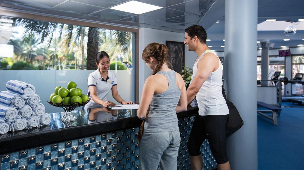 Danat Al Ain Resort Extérieur photo Reception at the Sports and Fitness Club